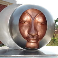 Kunst-Halbkugeln